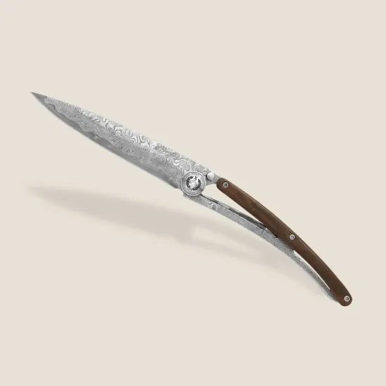 Nůž Deejo Damascus 10 years iron wood