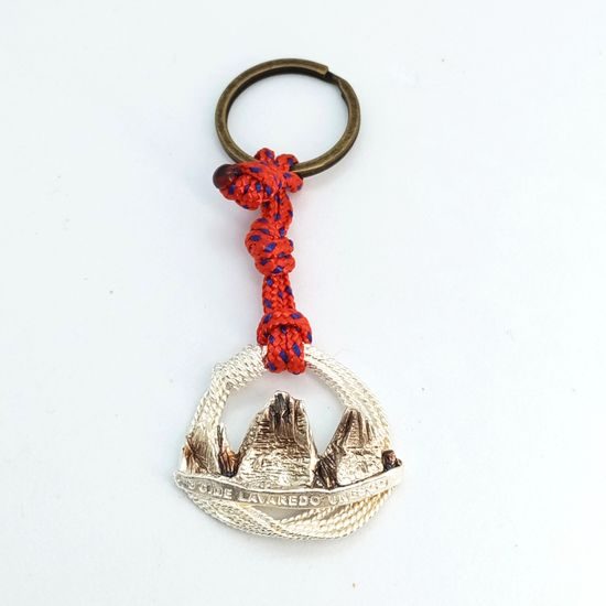 Přívěsek na klíče Sampaoli 3 Cime Lavaredo BR-SI red