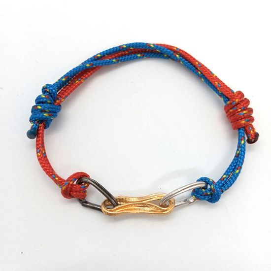 Náramek Sampaoli Alpin Express BR-RH-GO-RU blue&red