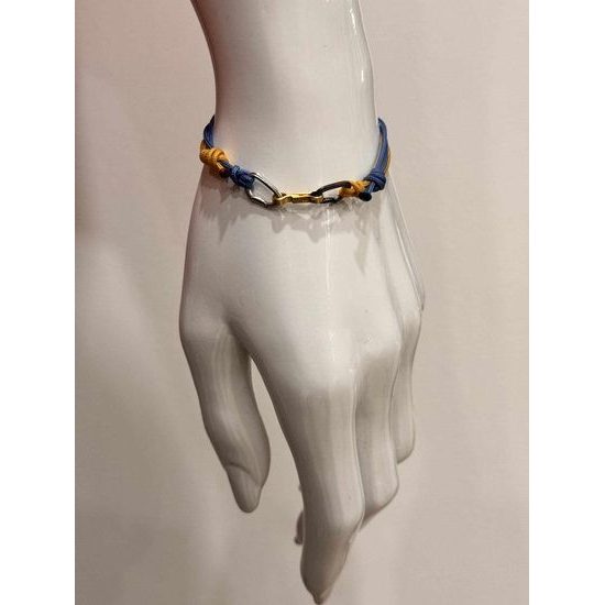 Náramek Sampaoli Mini Express BR-RH-GO-RU blue&yellow