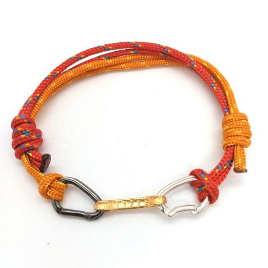 Náramek Sampaoli Express BR-RH-GO-RU yellow&red