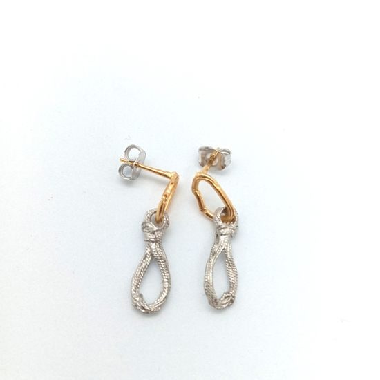 Náušnice Sampaoli Climbing Twins Rope BR-GO-RH