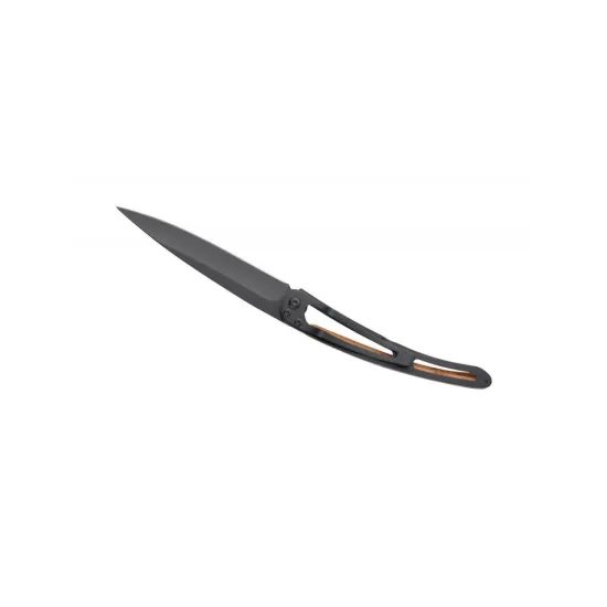 Nůž Deejo 1GB129 Tattoo Earth black 37g Coral wood Trek