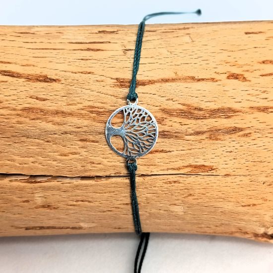 Náramek ZuzHam Stříbro Simple Strom Života