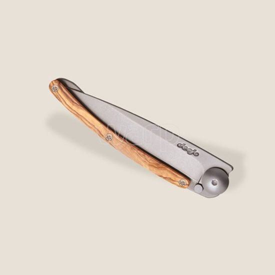 Nůž Deejo 9CB001 Wood Natural 27g olive wood