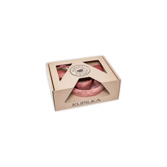 Set Kupilka Junior miska 330ml + kuksa 120ml + spork 165 cranberry (red)