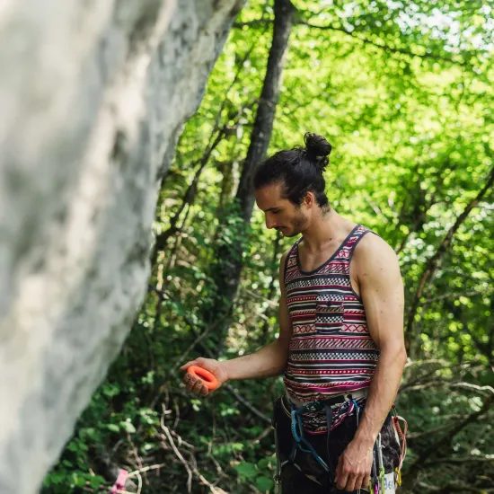 Rozehřívač prstů YY Vertical Ring orange (35kg)