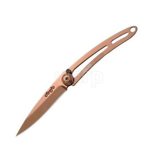 Nůž Deejo 7HN004 Naked 15g mirror copper