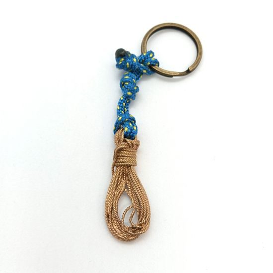 Přívěsek na klíče Sampaoli Climbing Rope bronze