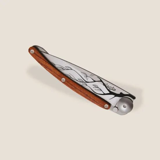 Nůž Deejo 9CB101 tattoo Coralwood 27g Tree