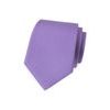 Cravată mov deschis mată