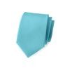 Matne tyrkysová pánska kravata