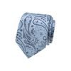Мъжка вратовръзка със син кашмирен десен