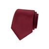 Krawat męski w kolorze burgundowym