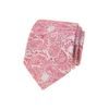 Rózsaszín nyakkendő díszes mintával