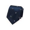 Blaue Krawatte Brauner Hund