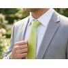 Pánska kravata limetková s leskom