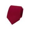 Матова мъжка вратовръзка в цвят бордо
