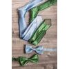 Cravată verde Avantgard într-o singură culoare