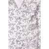 Hochzeitsweste mit Krawatte silber mit Ornamenten