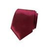 Едноцветна мъжка вратовръзка в бордо