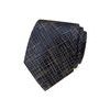 Ciemnoniebieski krawat z nowoczesnym wzorem