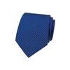 Modrá kravata s malými puntíky