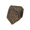 Kék-barna paisley mintás nyakkendő
