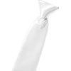 Chlapčenská kravata biela lesk