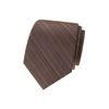 Cravata maro cu dungi fine