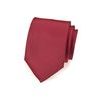 Glatte bordeaux Krawatte matt