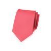 Matná kravata Avantgard koralovej farby