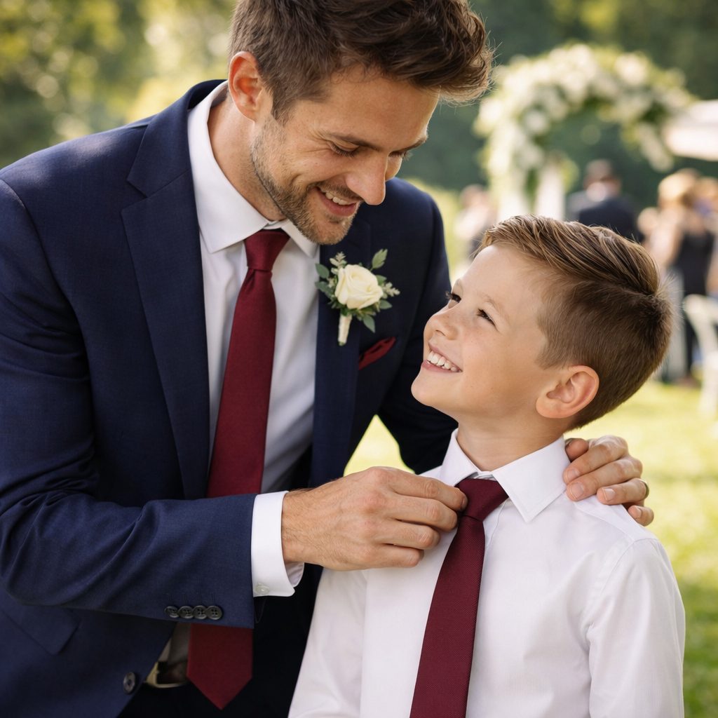 Ojciec i syn w tym samym stylu