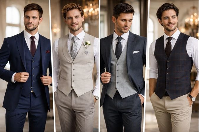 Stylingové kombinácie pánskych spoločenských viest