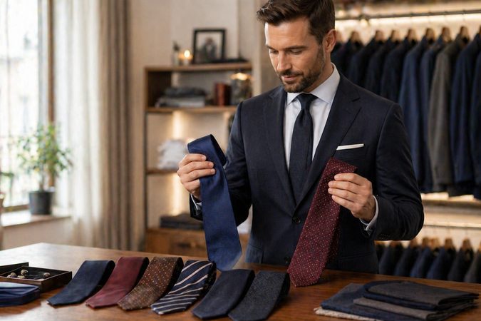 Hogyan válaszd ki a nyakkendőt az öltönyhöz