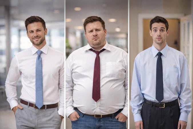 Jak vybrat správnou velikost pánské košile online