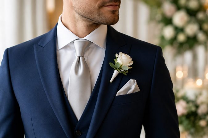 Hochzeitskrawatte oder Plastron? So treffen Sie die richtige Wahl