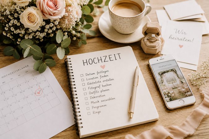 Hochzeit planen ohne Stress – praktische Tipps für den großen Tag
