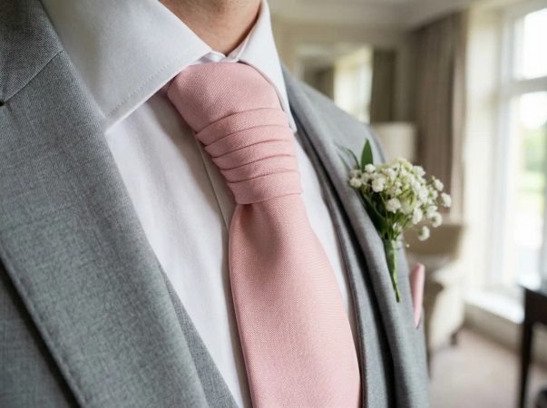 Svatba v pudrově růžových tónech