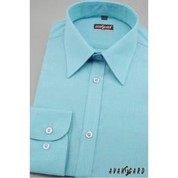 Camasa Slim Fit turcoaz textura fina
