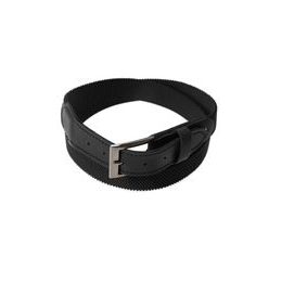 Schwarzer elastischer Herrengürtel
