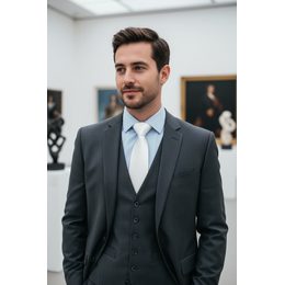 Egyszínű nyakkendő - barna