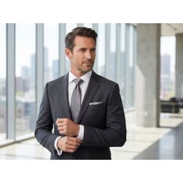 Hladká stříbrná kravata