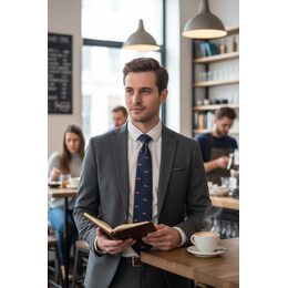 Korallenrosa Herrenkrawatte