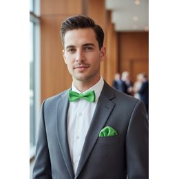 Elegancka matowa biała muszka