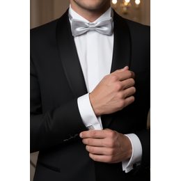 Muszka męska w czarnym matowym kolorze