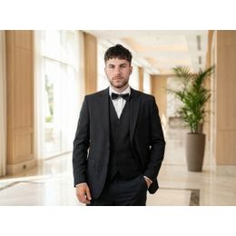 Férfi Y alakú nadrágtartó babkávé mintával