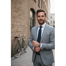 Cravata albastru inchis pentru biciclisti