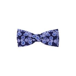 Blaue Herrenschleife Paisley