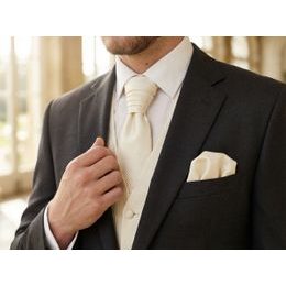 Сребърни копчета за ръкавели с възел